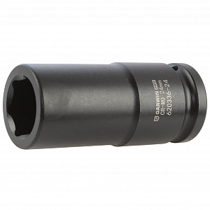 GARWIN PRO 620336-24 Головка, 3/4", 24 мм, торцевая, 6-гранная, ударная, глубокая