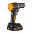 RUNTEC RT-ID223 Дрель-шуруповерт ударная аккумуляторная RUNTEC PRO 13 мм, 20В, 2*2Ач, 60Нм-4004