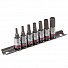 Набор торцевых насадок 1/4", Hex, 1/8" - 3/8", L = 37 мм, 7 предметов KING TONY 2127SR-4004