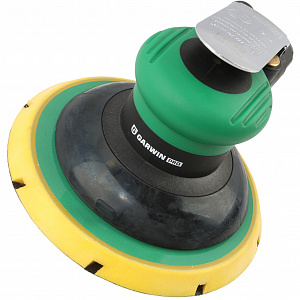 GARWIN PRO GS-ORB-5 Пневматическая, роторно-орбитальная шлифовальная машинка с пылеотводом, 150 мм, 15 отверстий, орбита 5 мм