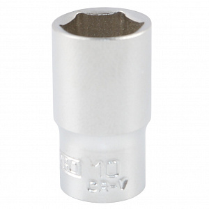 GARWIN PRO S0110 Головка, 1/4", 10 мм, торцевая, 6-гранная