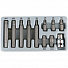 Licota ABS-80006 Набор бит Spline М5-М12 S2, 11 пр.-4004