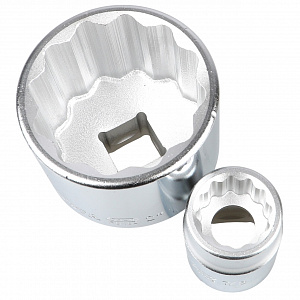 Licota ALT-6001WS Набор торцевых головок 3/4", 12-ти гранных, 15 пр., 7/8"-2"