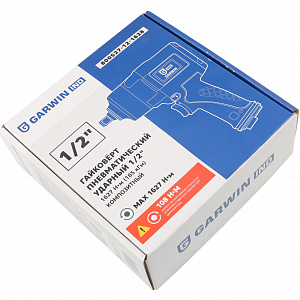 GARWIN INDUSTRIAL 800527-12-1628 Гайковерт пневматический ударный 1/2" 1627 Нм (165 кГм), композитный, с огр. моментом на закручивание (108 Нм)