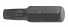 Licota S3TX102527 Бита, с шестигранным хвостовиком, 1/4", T27, 25 мм, усиленная, 1 шт-4004