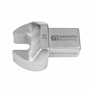 GARWIN INDUSTRIAL 505570-24-24 Насадка для динамометрического ключа рожковая 24 мм с посадочным квадратом 24*32
