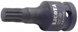 Licota A4MDM18 Головка Spline ударная 1/2", M18 для болта задней ступицы VAG
