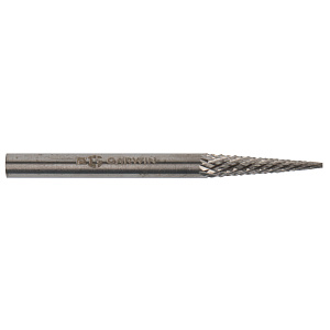 GARWIN INDUSTRIAL 900697-3*11*38 Борфреза коническая с заостренным концом 3x11x38 мм, VHM, DM, форма M (серия 900697)
