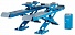 Подъемник ножничный для сх-разв 4,5т, 380В, 2 уровня (с авар. опусканием), синий NORDBERG N635-4,5B-4004