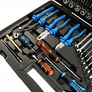 Licota ALK-8009F Набор инструментов 1/4" и 1/2", 143 предмета