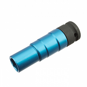 Licota PAW-TL417H Головка, 1/2", 17 мм, торцевая, 6-гранная, ударная, глубокая, для литых дисков, торсионная