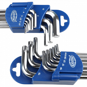 Licota ACK-384008 Набор шестигранных и Torx ключей 4 комплекта в ложементе