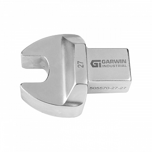 GARWIN INDUSTRIAL 505570-27-27 Насадка для динамометрического ключа рожковая 27 мм с посадочным квадратом 27*36