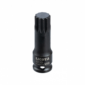 Licota A3MDM16 Головка торцевая, 3/8", Spline, M16, ударный