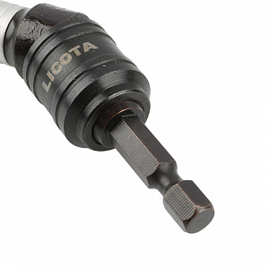 Licota BQH332100 Держатель для бит 1/4" с карданом, 100 мм
