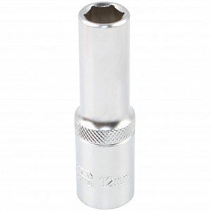 Licota N4012L Головка, 1/2", 12 мм, торцевая, 6-гранная, глубокая