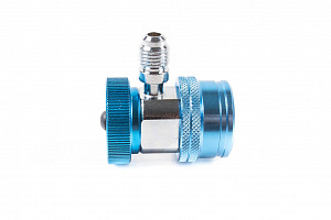 Licota ATL-9007 Адаптер синий 1/4" для двухвентильного манометрического коллектора