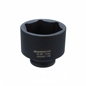 GARWIN PRO 620364-105 Головка, 1-1/2", 105 мм, торцевая, 6-гранная, ударная