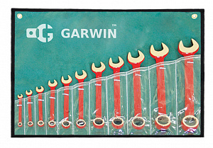 GARWIN INDUSTRIAL GSK-0209 Набор ключей комбинированных искробезопасных 8-27 мм, 9пр.