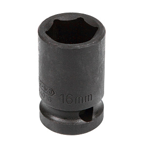 Licota A4016 Головка, 1/2", 16 мм, торцевая, 6-гранная, ударная