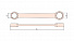 GARWIN INDUSTRIAL GSS-UMA0810 Ключ накидной прямой искробезопасный 8x10 мм-4004