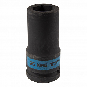 Головка торцевая ударная глубокая шестигранная 3/4", 25 мм KING TONY 643525M