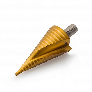 RUNTEC RT-DS4-40-19 Сверло ступенчатое RUNTEC 4-40 мм, 19 ступеней, HSS-TiN