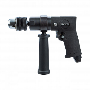 Licota PAD-04004 Дрель пневматическая 1/2" (13 мм) с реверсом 450 об/мин, усиленная