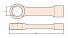 GARWIN INDUSTRIAL GSS-VA75 Ключ накидной ударный усиленный искробезопасный 75 мм-4004