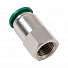 GARWIN PRO 808520-10-14-0 Цанговый разъем F1/4" 10 мм, с уплотнением, металлический корпус-4004