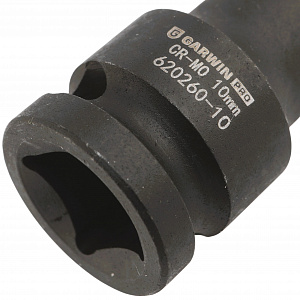 GARWIN PRO 620260-10 Головка, 1/2", 10 мм, торцевая, 6-гранная, ударная