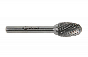 GARWIN INDUSTRIAL 900605-12*22*66 Борфреза овальная 12x22x66 мм, VHM, DC, форма E (серия 900605)
