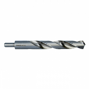 GARWIN INDUSTRIAL 100525-25 Сверло спиральное по металлу 25 мм, DIN 338, HSS-G, 5xD, 118°, HA, тип N, с проточенным хвостовиком 13 мм