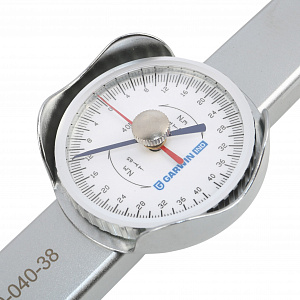 GARWIN INDUSTRIAL 504610-040-38 Динамометрический ключ 0-40 Нм, стрелочного типа, двусторонний, с приводным квадратом 3/8"