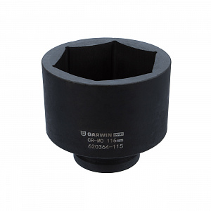 GARWIN PRO 620364-115 Головка, 1-1/2", 115 мм, торцевая, 6-гранная, ударная