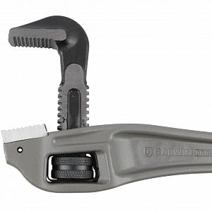 GARWIN PRO 604215-14 Ключ трубный, коленчатый, 180°, 48 мм
