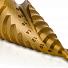 RUNTEC RT-DS4-22-10 Сверло ступенчатое RUNTEC 4-22 мм, 10 ступеней, HSS-TiN-4004