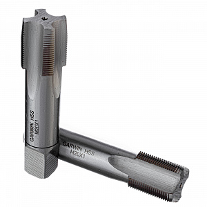 GARWIN INDUSTRIAL GM-TF200100 Метчики ручные Mf20x1.0, DIN 2181, HSS, 6H, комплект из 2 штук