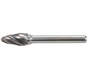 GARWIN INDUSTRIAL 900631-10*20*64 Борфреза параболическая с закругленным концом 10x20x64 мм, VHM, AL, форма F (серия 900631)