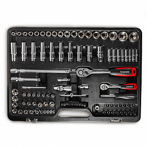 RUNTEC RT-HT128T Набор ручных инструментов RUNTEC TECHNIC 128 предметов 1/2", 1/4"