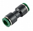 GARWIN PRO 808550-6-6 Фитинг соединитель цанга 6 мм, пластм. корпус-4004