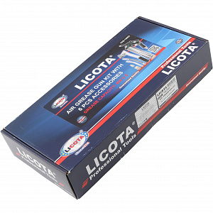 Licota PAE-10005 Пневмошприц для смазки 7 предметов