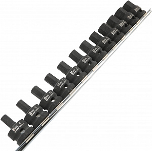 GARWIN INDUSTRIAL 626610-SET12 Набор ударных шестигранников 1/2" HEX 12 пр. 8-19 мм, 38.1 мм