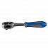 Трещотка 1/4", 134 мм, 24 зубца, флажковая, фиксатор KING TONY 2779-55G-4004
