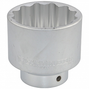 GARWIN PRO 610755-60 Головка, 3/4", 60 мм, торцевая, 12-гранная