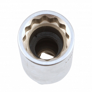 Licota PAW-34C Головка, 3/8", 18 мм, торцевая, 12-гранная, глубокая, свечная