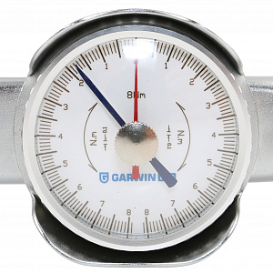 GARWIN INDUSTRIAL 504610-08-14 Динамометрический ключ 0-8 Нм, стрелочного типа, двусторонний, с приводным квадратом 1/4"