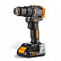 RUNTEC RT-ID223 Дрель-шуруповерт ударная аккумуляторная RUNTEC PRO 13 мм, 20В, 2*2Ач, 60Нм-4004
