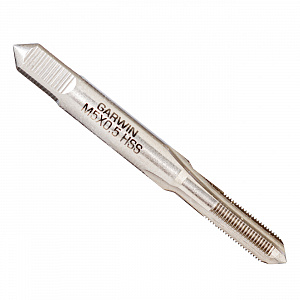 GARWIN INDUSTRIAL GM-TF050050 Метчики ручные Mf5x0.5, DIN 2181, HSS, 6H, комплект из 2 штук