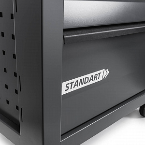 RUNTEC RTSTD-7G Тележка инструментальная 7 полочная Standart серая
